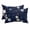 Blue, variant on Summer Coastal Outdoor Pillows for Chaise Lounge Chair Waterproof Lumbar Pillows with Insert&Adjustable Strap Beach Headrest Pillow Marine Beach Seashell Starfish Conch Beige Pool Pillow 11"x16"