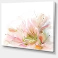 thumbnail image 2 of Floral Abstract Design on White - Extra Large Floral Wall Art, 2 of 4
