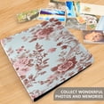 thumbnail image 5 of WOBOGO Vintage Floral Lace Photo Albums 20 Pages Large Capacity DIY Self-adhesive Page PU Leather Cover for Family Wedding Anniversary Baby Vacation Photos 24×11.8in, 5 of 9