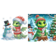 thumbnail image 1 of 5D DIY Con Forma Especial Parcial Pterosaurio Navidad 30x30cm, 1 of 7