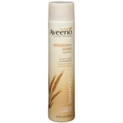 AVEENO Active Naturals NOURISH+SHINE Shampoo 10.50 oz (Pack of 3)