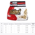 thumbnail image 3 of Pantalones cortos de boxeo, bañadores de entrenamiento de boxeo transpirables, equipo deportivo elástico duradero Sywqhk Para Estrenar, 3 of 3