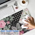 thumbnail image 4 of Long Mouse Pads for Desk,Pioneer Flower Floral Print Pattern Desk Mats on Top Of Desks, Desk Mouse Pad Extra Large with 3mm Non-Slip Base and Stitched Edge for Gaming,Office,Work,Home 31.5"x11.8", 4 of 6