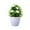 White, variant on Wdhugt Simulation Five Leaf Plums Potted Plant Artificial Flowers For Indoor Home Garden Terrace Office Desk Decoration 5.91 X 3.94 Inches White White