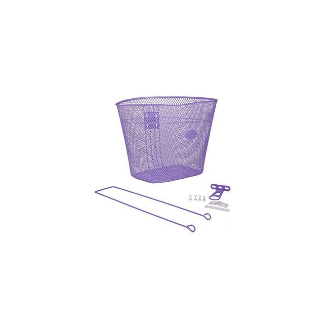 Canastilla Bicicleta Rodada 16 Mariluz Morado 250x200x180mm