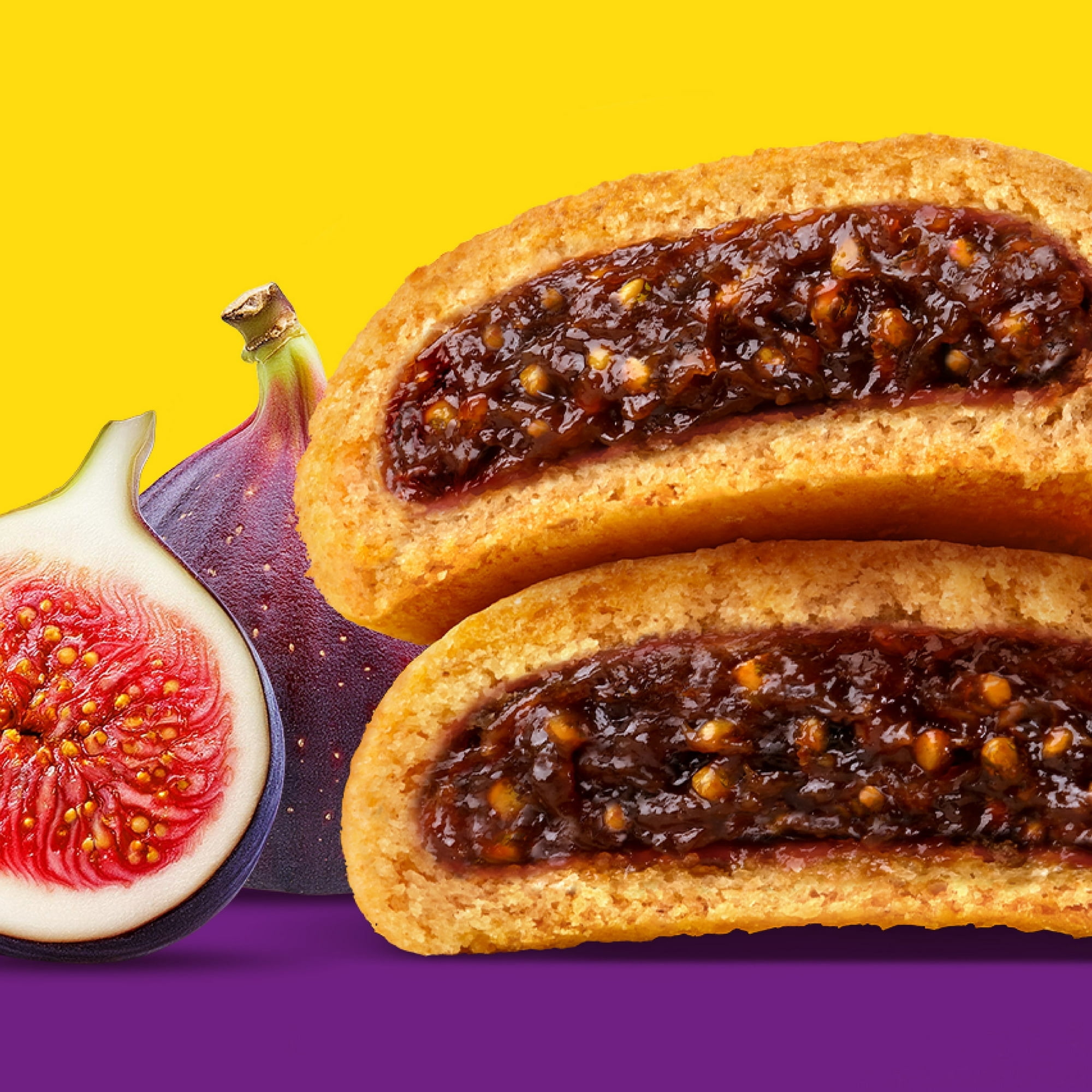 Newtons Fig Bars, Soft Fruit Chewy Cookies, 10 Snack Packs (2 Cookies Per Pack)