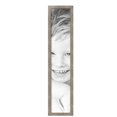 thumbnail image 2 of ArtToFrames 8" x 41" Champagne Pebble Metallic Picture Frame, 8x41 inch Silver Wood Poster Frame (WOM-5258),  Pack, 2 of 7