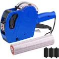 thumbnail image 4 of Labeling Machine 8 Digit Price Tag Gun With Sticker Labels & Ink Refill For Shop, 4 of 6