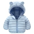 thumbnail image 2 of EnJoCho Baby Fashion Slop Kids Coat Girls Outdoor Baby Boys Thick Windproof Warm Jacket Toddler Hooded Boys Coat&jacket Kids Trendy Wear 18-24 Months, 2 of 8