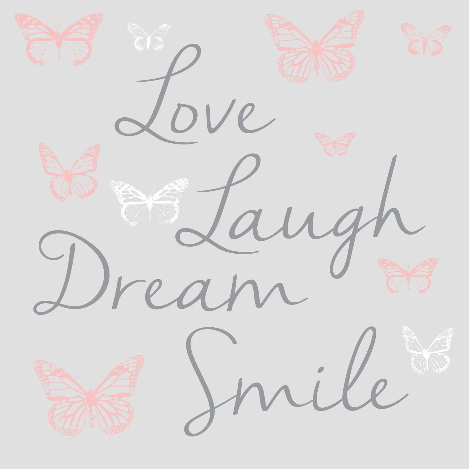ROOMMATES BUTTERFLY DREAM W/3D CUTOUTS PEEL & STICK WALL DECALS