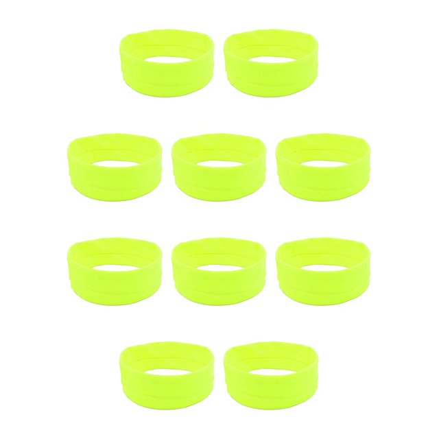 Qarigey Moda Yoga Correr Diadema Fitness Banda para el sudor Niñas Accesorios para el cabello para tenis Baloncesto Karate Fluorescente Amarillo 10piezas Amarillo fluorescente Qarigey CBP344381