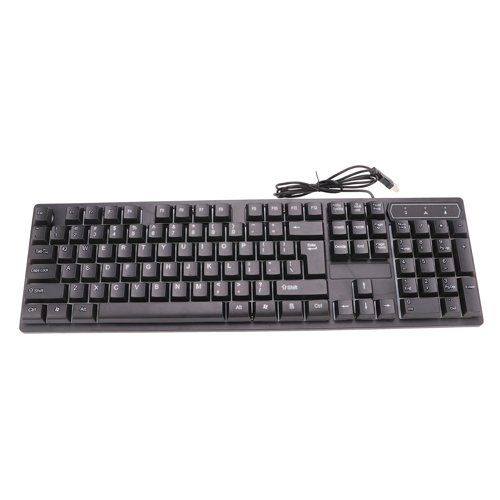 Mechanical Keyboard, Gaming Keyboard Stable Wear Resistance 104keys  For Desktop PC
