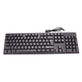 thumbnail image 2 of Teclado Luz colorida Estable 104 teclas Suspendidas Keycap Teclado mecánico para juegos con cable, 2 of 8