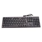 Mechanical Keyboard, Gaming Keyboard Stable Wear Resistance 104keys  For Desktop PC