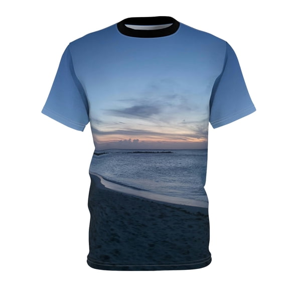 'Arubian Sunset' Unisex Cut & Sew Tee (AOP)