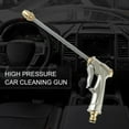thumbnail image 6 of 2025 Upgraded Garden Hose Nozzle Sprayer, 100% Heavy Duty Metal Water Hose Nozzle, High Pressure Spray Gun With 3/4" Brass Quick Connectors, for Watering Plants & Lawns, Patio Cleaning, Car Washing, 6 of 8