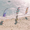 thumbnail image 6 of Anley Feather Flagpole Set - Assembled Flutter Banner Pole Set with Carrying Bag - Fits 2.5 FT X 12 FT Feather Flags (Flag Not Included) - Flagpole ONLY, 6 of 6