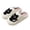 c-White, variant on Halloween Slippers For Womens Mens Home Elastic Comfy Retro Memory Foam Fuzzy Soft Bedroom Plush Warm Anti-Skid Sole Winter Wool Lined Indoor Outdoor House Shoes
