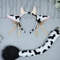 thumbnail image 5 of Juego de orejas y cola de vaca, accesorios de cosplay de vaca, vaca, 5 of 5