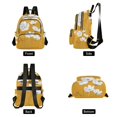 thumbnail image 4 of FORMRS Mini Backpack Purse for Women Travel Daypack Casual Shoulder Bag, White Flowers, 4 of 7