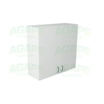 AGAPE SUPPLIES W2124 Modern White 21" Wide x 24" High - Plain Frameless Wall Cabinet