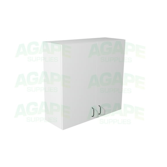 AGAPE SUPPLIES W1524 Modern White 15" Wide x 24" High - Plain Frameless Wall Cabinet