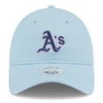 thumbnail image 2 of Women's New Era Athletics Multi Light Blue 9TWENTY Adjustable Hat, 2 of 6