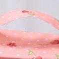 thumbnail image 4 of Tetragonum Bolsa de maquillaje de gran capacidad, impermeable, portátil, bolsa de cosméticos de viaje con asa resistente, color rosa, 4 of 8