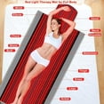 thumbnail image 1 of 71""x 31"" Red Light Therapy Blanket, 1370pcs Led Red Light Therapy Mat, Near Infrared 660nm Full Body Pad with Multifunctional Controller and Timer for accelerates Cell Regeneration. ﻿, Black, 1 of 4
