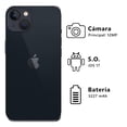 thumbnail image 3 of iPhone 13 Apple 256GB Negro Desbloqueado Reacondicionado, 3 of 4