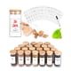 thumbnail image 1 of Frascos de vidrio para especias Churboro 24 con tapas herméticas de bambú, 120 ml, 1 of 7