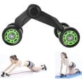 thumbnail image 3 of Rodillo para entrenamiento - Sistema de entrenamiento - Equipo de ejercicio de entrenamiento de gimnasio en casa - Entrenamiento muscular del abdomen - para hombres / mujeres Jormftte CPB-DE-SSW229-1, 3 of 5