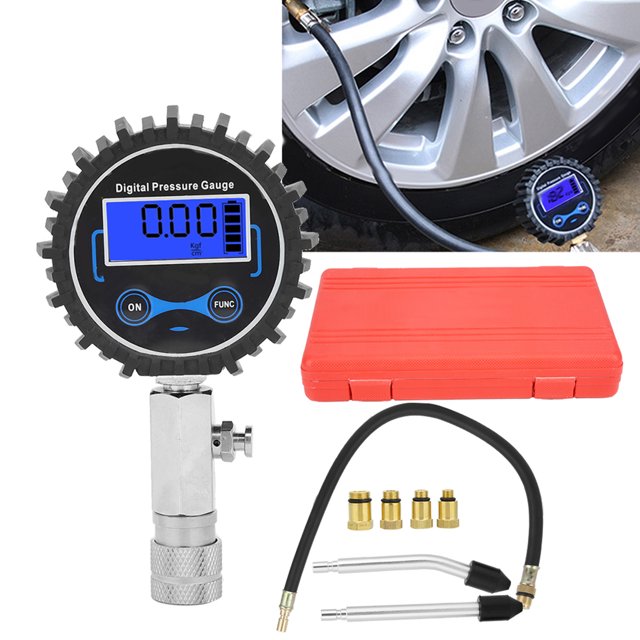 Motor Tech Compression Tester, Engine Compression Tester Automotive Portable Cylinder Compression Tester for Cars Trucks Motorcycles for Marines ATV UTV