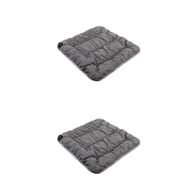kurtrusly Coussin Chauffant Portable Rechargeable USB pour Stade Gris 445*45*3.5CM 2Ensemble