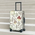 thumbnail image 5 of Uemuo Colorful Mushrooms and Plants Printed Washable Luggage Cover - Fashion Suitcase Protector Fits 18-32 Inch Luggage -X-Large, 5 of 9