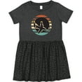 thumbnail image 3 of Inktastic Airplane Trip Vintage Travel Girls Toddler Dress, 3 of 5