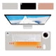 thumbnail image 1 of Xihbxyly Almohadilla Térmica para Escritorio, Control de Temperatura de 3 Velocidades, Impermeable, Calienta Pies y Alfombrilla para Ratón, Temporizador de Apagado Automático, Ideal para Oficina En I, 1 of 7
