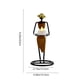 thumbnail image 3 of Waiter Candle Holders Ornament Iron Candle Stand Stylish Table Centerpiece For Home Bedroom Wedding Dining Room And Party Decor Equipped With Electronic Candles, 3 of 6