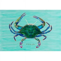 Betsy Drake DM004G Blue Crab 30''x50'' Door Mat