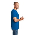 thumbnail image 4 of Gildan Men's Short Sleeve Crew T-Shirt - 100 Cotton, Royal, Sizes S-3XL, Crafting Tee, 4 of 5