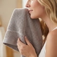 thumbnail image 6 of REGALWOVEN Cotton Waffle Textured Hand Towels, 13" x 29" Soft Absorbent Decorative Hand Towel for Bathroom, Gym, Spa, Hotel, Home Brown 2pk, 6 of 7