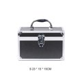 thumbnail image 4 of bedienty Storage Case Makeup Box Multifunctional Jewelry Container Light-weight Hard Shell Organization Cosmetic Tools Organizer Black/S, 4 of 6