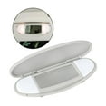 thumbnail image 3 of koolsoo Sun Visor Mirror Frame Cover Plate for MINI R55 R56 R60 2007-2014 Grey, 3 of 9