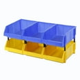 thumbnail image 3 of New Raw Material Safety Tool Storage Box Screw Parts Hardware Classification Box Assembly Workshop Shelf Load Bearing 30KG red, 3 of 7