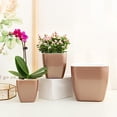 thumbnail image 4 of pdqouc Plastic Double Layer Thickened Self Watering Lazy Flowerpot Automatic Watering Flower Pot for Succulents Herb for All Small House Plants Practical Gardening Pots, 4 of 8