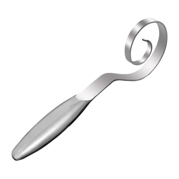 Batidor de masa danés de acero inoxidable sin costuras para masa madre, pizza y masa de hojaldre. Mezcla eficiente. Mango ergonómico. Apto para lavavajillas. Batidor de pan.