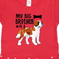 thumbnail image 3 of Inktastic My Big Brother is a Saint Bernard Gift Baby Girl Dress, 3 of 4