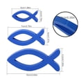 thumbnail image 4 of Wooden Fish Statue, 9pcs Ocean Themed Hollow Out Fish Figurine Sculpture, Fish Shaped Tabletop Ornaments for Home Office Decor, 4 of 5