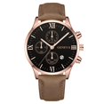 thumbnail image 3 of Resicozy Men Watches Quartz Watch Casual Men's Wrist Watches Date Display Mens Watch with Leather Strap, 3 of 3