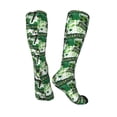 thumbnail image 4 of Fotbe Football 7 print Women's Men's Novelty Crew Socks Cotton Socks Knee High Socks for Walking,Running,Nurses,Pregnancy, 4 of 9